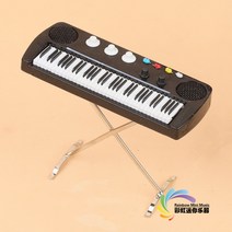 팀파니 스네어 드럼 마이크 마이크 마림바 실로폰 아코디언 타악기 모형-58499, 06. 9cm 전자 오르간 [종이