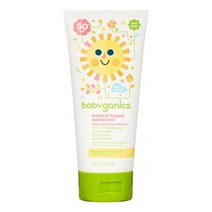 베이비가닉스 미네랄 베이스드 베이비 선스크린 로션 SPF 50 177mL, 단일옵션