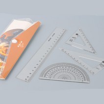 초등학생 수학공부 각도기 삼각자 세트 준비물 각의크기 학원 학교 4학년 도형 단체선물