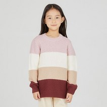 멀티스트라이프롱풀오버IDKA21W53