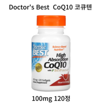 닥터스베스트 코엔자임 코큐텐 CoQ10 코엔자임Q10 100mg 120정, 1개
