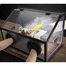 프라모델 스프레이 부스 건담 피규어 도색 배기 팬, 3mm 부스 + 배기 팬