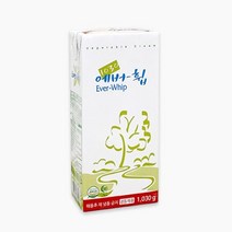 에버휩 휘핑크림 1박스(12개) 식물성 가당 생크림, 1030g, 12개
