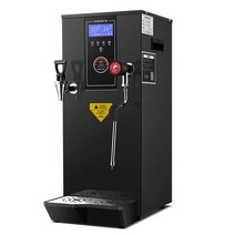 업소용 온수 디스펜서 편의점 카페 전기 가열 정수기, 12L LCD 터치스크린 모델 블랙