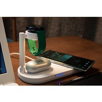 고속무선충전기 올인원충전기 스마트워치 삼성애플전용 스탠드형, 애플전용-네이비