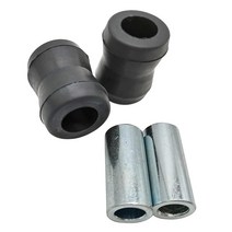 Hourglass Shock Eye Bushing ID 1.6cm(5/8인치) 더블 M10 슬리브 포함 | 쇼크 부싱 스웨이 바 링크 부싱 쌍