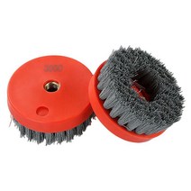 대리석연마4인치 110mm 연마 와이어 나일론 컵 브러시 1 개 돌 대리석 화강암 금속 목재 청소 앤티크, 10 1000_02 M16
