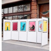 전시회 판넬 가벽설치 전시가벽 접이식 포토존 칸막이