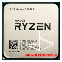 파워딜 AMD Ryzen 5 1500X 3.5 GHz 쿼드 코어 CPU 프로세서 L3 = 16M 65W YD150XBBM4GAE 소켓 AM4 무료, 한개옵션0