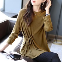 가을 초겨울 편안한 루즈핏 캐주얼 긴팔 긴소매 옷 의류 40대 50대 미시 젊은엄마 여성 출근룩 일상복 외출복 61