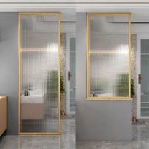 북유럽 블록 인테리어 파티션 불투명유리 인테리어가벽 이동식칸막이 유리 한지 낮은 철망 가벽 라탄 원룸공간분리 테라스가림막 타공 사무실 아크릴가림막 유리가벽 아치형가벽 원룸 셀프가벽, A