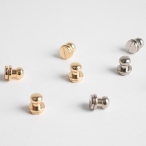 솔트레지 스크류 잠금 나사단추 6mm 8mm 12mm, 실버-12mm