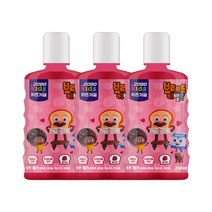 2080 애경 치과놀이 가글 딸기맛, 250ml, 3개