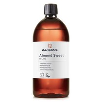 네상스 스위트 아몬드 오일 (no. 215) 1L 1 팩 Naissance Sweet Almond Oil