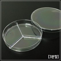3분할 샬레 페트리디쉬 10P 배양 실험 교구 이해 탐구 학습 실습 관찰 도구 원리 과학