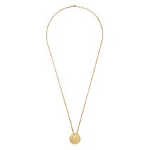 브랜드없음 MM6 메종 마르지엘라 SIX LOGO 남녀공용 네크리스 SM6UU0015 SV0067 954 GOLD [MSA002]