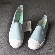 Z3JC 여성 핑크 플랫 밴딩 캐주얼 통기성 슈즈