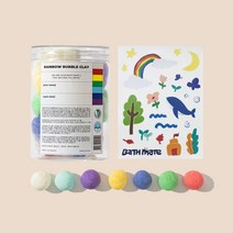 바스메이트 레인보우 버블 클레이 입욕제 280g, 레인보우버블파우더