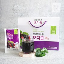 프레시데이 자연그대로 정읍 토종 오디즙, 120팩, 100ml