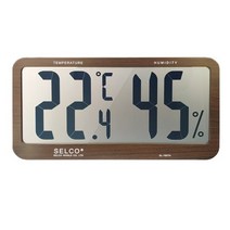 SELCO 정밀급 디지털 온습도계 SL-185TH 대형, 없음