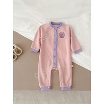 [여우동네]신생아~ 점프수트 우주복 유아 곰돌이 오버롤