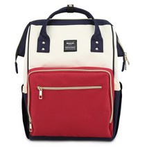 히마와리 보온보냉 기저귀백팩 1209, 레드네이비