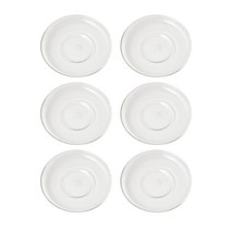 무인양품 컵받침 6개, 투명