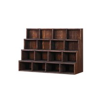 원목 그릇장 빈티지 옛날 주방 찻장 컵 앤탁 진열장, 원목 빈티지 그릇장 D