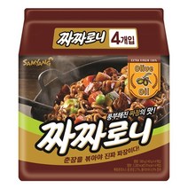[삼양] 짜짜로니 140g x 4입 (대가상회), Ramen