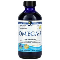 노르딕 내추럴스 오메가3 레몬 237ml (8fl oz), 16 액상 온스, 16 액상 온스