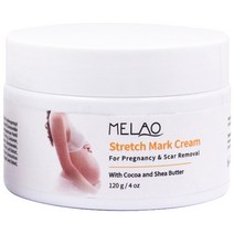 바디크림 피부크림 여드름크림 Melao 120g 스트레치 마크 제거 크림 임신 수리, 없음