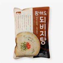 고향식품 황해도 되비지탕 콩비지 600g 즉석국 즉석탕 비지찌개 콩물 콩국, 1개
