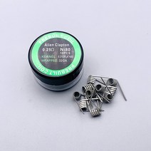 MTL 히팅 메쉬 코일 코튼 퓨즈 NI80/316L/A1 저항 와이어 제우스 X 메쉬/버서커 v3/키린 M 프로용 10 팩, 10 NI80 0.25