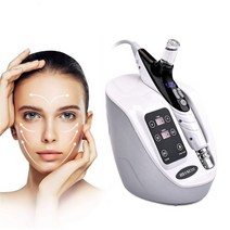 메조테라피 건 RF 워터 인젝터 메조건 EMS 히드라 피부 재생 주름 방지 얼굴 리프팅 미용 기기, EU PLUG
