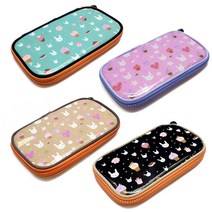 하busyy연필통 디자인 주머니 가죽 펜슬케이스 문구류파우치 펜슬지갑 파우치 팬시류 예쁜♥hopewe, ♥hopewe베이지