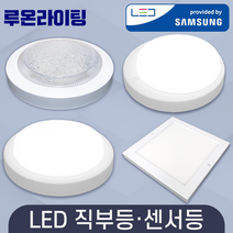 루온라이팅 LED 센서등 직부등 현관 복도 계단 베란다 센스등, A. 직부등 투명커버 전구색