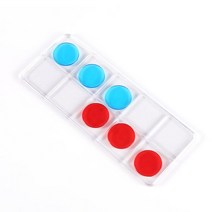 몬테소리 유아 블록 교육 라이트 테이블 감각 장난감 쓰기 기술 번호 학습 수학 어린이 3 년 D1464H, [03] Color Tablets