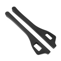 오토크루 우레탄 사이드 포켓 틈새쿠션 2P AC-S3, 블랙