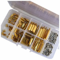 T볼트 승진 남성여성 진수 황동 스탠드 오프 볼트 나사 너트 마더 보드 구색 키트 마운트, 한개옵션0