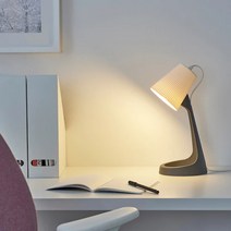 IKEA SVARET LED 작업 등 작업조명 책상 고정 스탠드, 본체(4.4W전구)