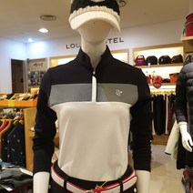 루이까스텔 3도배색기모반집업여성티셔츠 NC12 3LCTS006