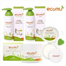에코뮤 옥수수파우더/컴팩트파우더/샴푸앤바스/로션, 샴푸앤바스320ml