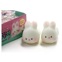 토끼주물럭 귀여운말랑이 토끼주물럭, 4개단품세트