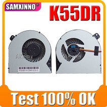 cpu 새로운 냉각 팬 asus k55 k55d k55dr x55dp 노트북 쿨러 교체 노트북 컴퓨터 라디에이터 팬