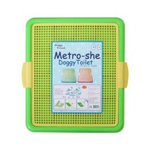 메트로쉬토일렛그린 토일렛 그린 배변판 메트로쉬 애완용품 12개, 다팔자 본상품선택