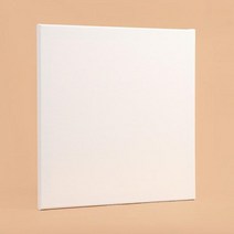린넨 유화 캔버스(40x40cm) 미술용품 화판 왁구