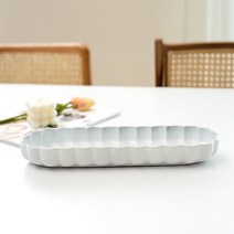 VBC까사 인칸토 스트라이프 오벌트레이 (38x14cm), 1개