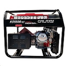 대용량 연료탱크 산업용 전기 발전기 KS5500EX 배터리, 쿠팡 1EA