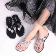 슬리퍼 숙녀 여름 샌들 PVC 플랫 바닥 레저 홀리데이 비치 플러스 사이즈 젤리 2 여성, Champagne+36