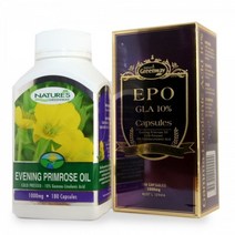 네이쳐스 그린웨이 Evening primrose oil 달맞이꽃 오일 1000mg 180정 2팩 Natures Greenway